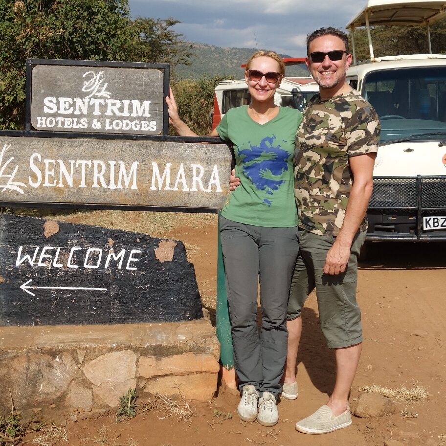Op safari in Kenia