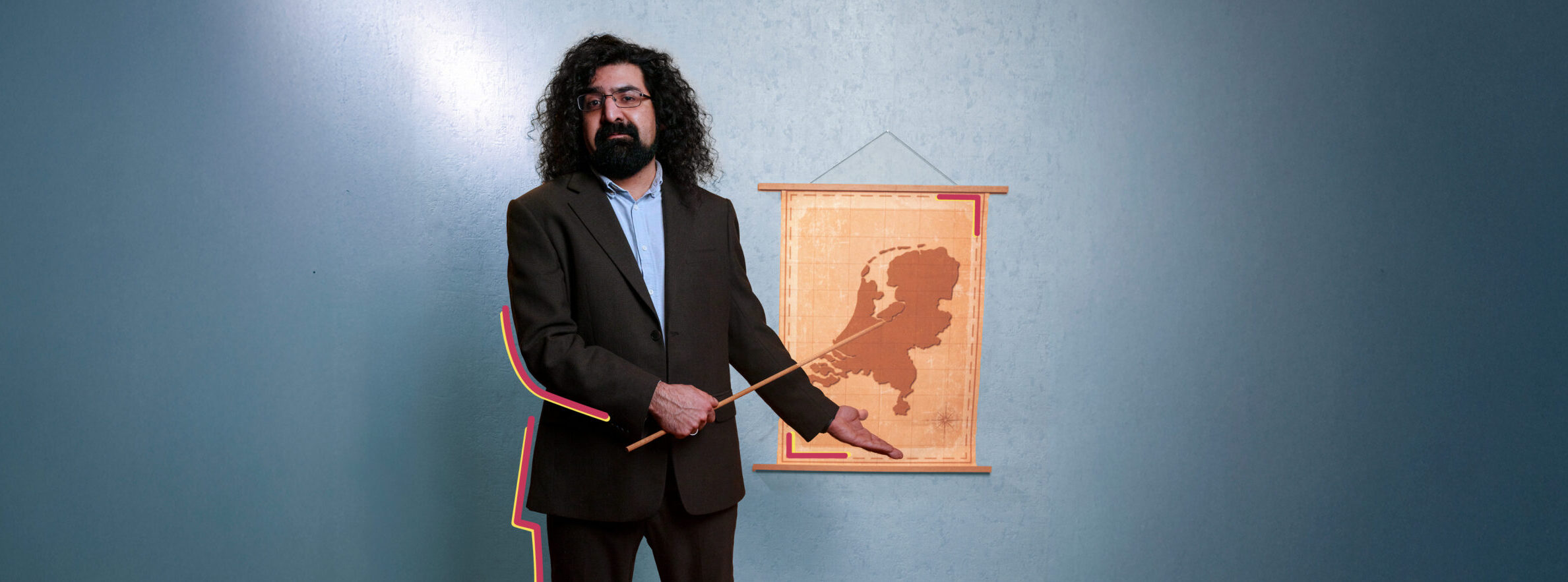 Hermes Ahmadi: U bevindt zich hier