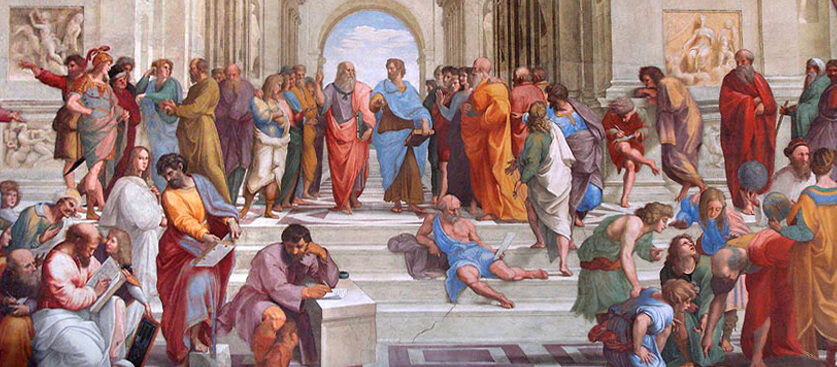 De Scuola di Atene van Rafaël